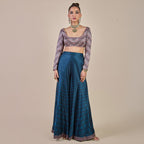 Capri Blue - Multi Hued Sharara Set | PANJ