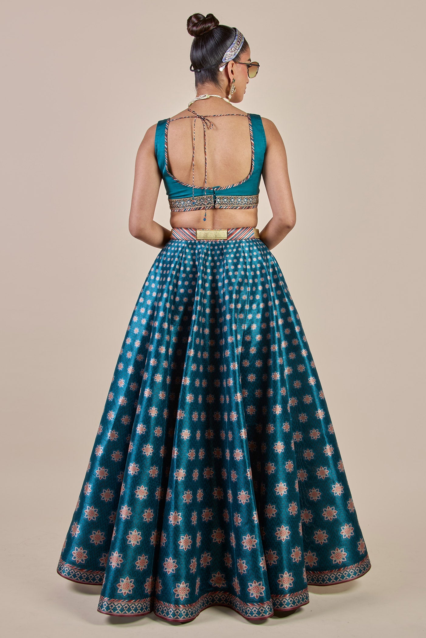 Capri Blue Skirt Set | CHHĒ