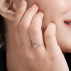 Bezel Round 925 Silver Ring