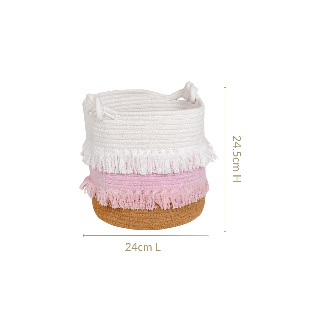 Fringe Laundry Organising Basket 24cm