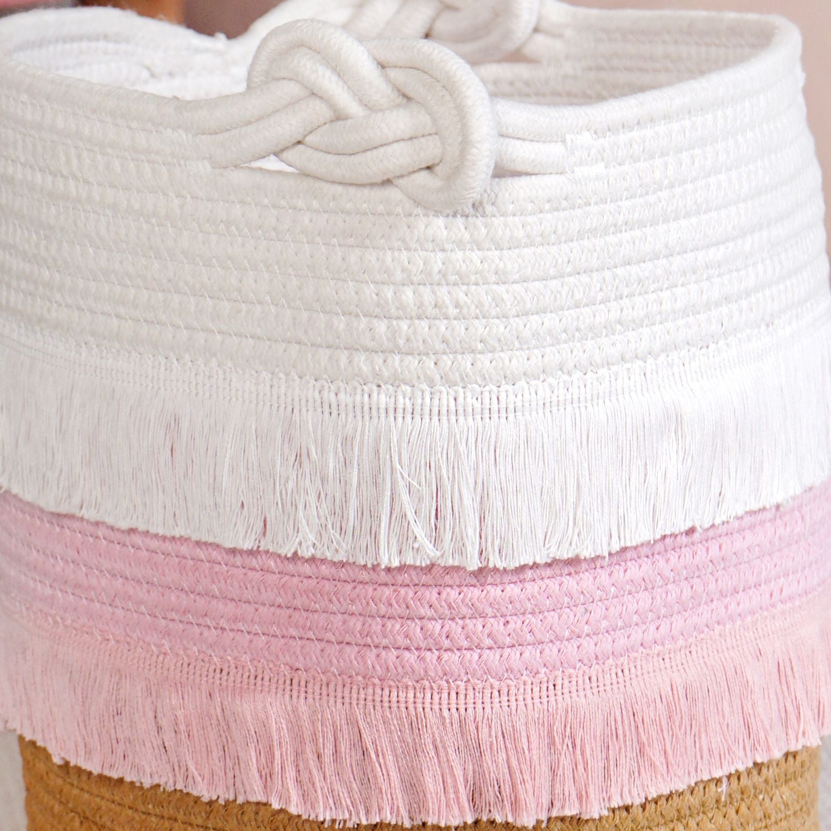 Fringe Laundry Organising Basket 24cm