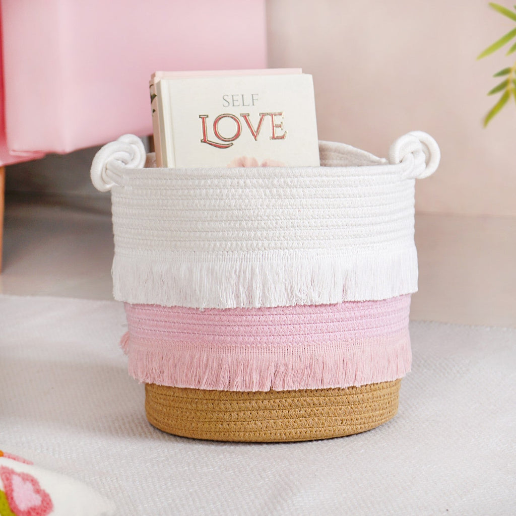 Fringe Laundry Organising Basket 24cm