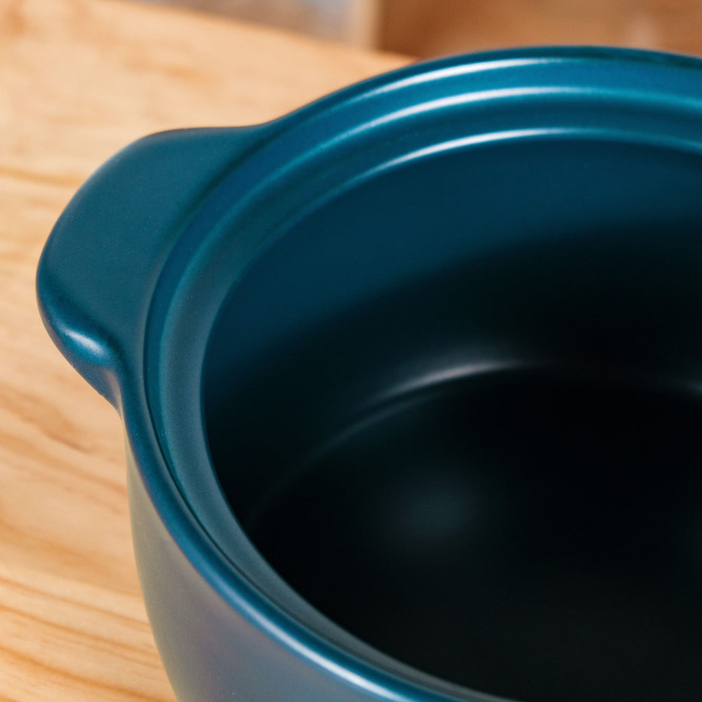 Cera Blue Ceramic Cooking Pot 3800ml