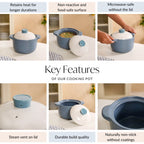 KindlePot Ceramic Cooking Dish 1700ml