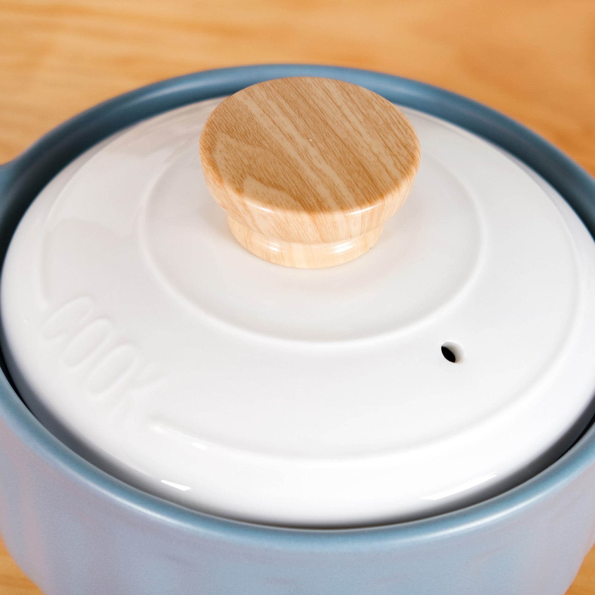 Homebrew Flame Safe Ceramic Stew Pot With Lid Handle 2150ml