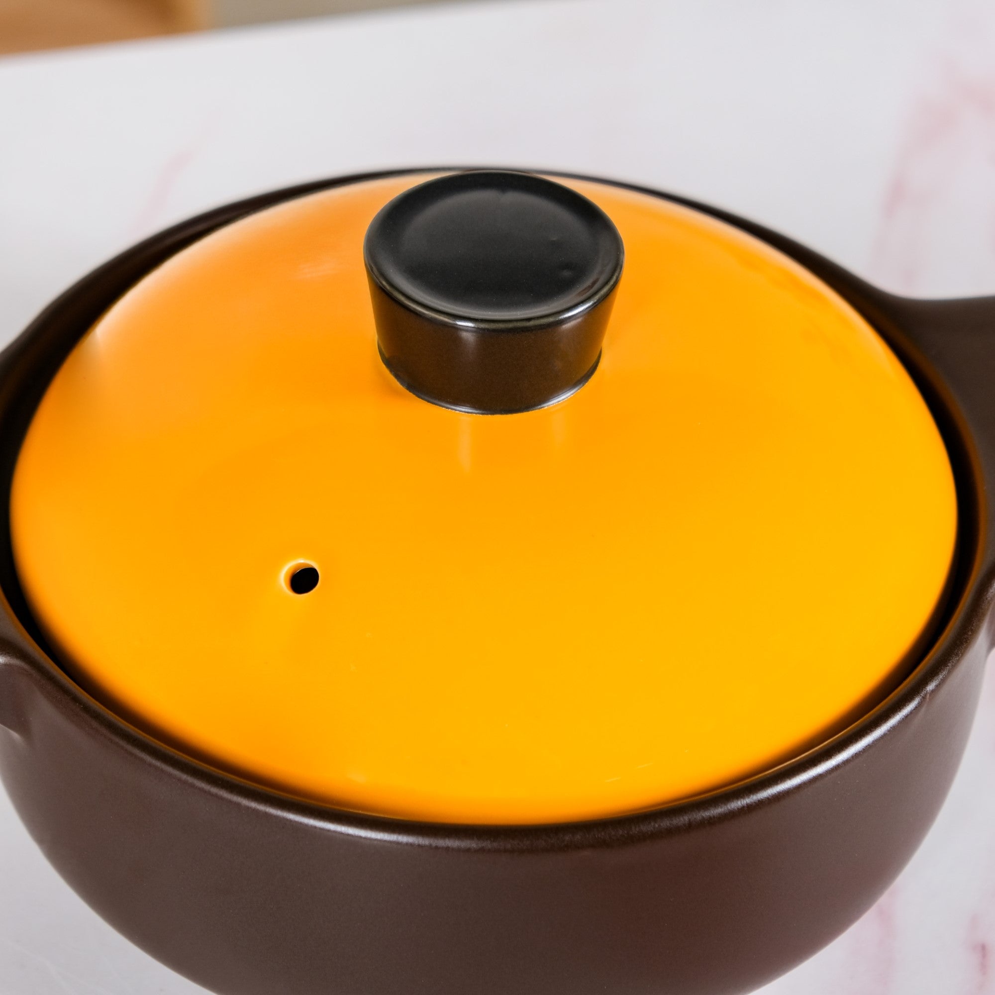 Clementine Ceramic Tureen Cooking Pot With Lid 2300ml