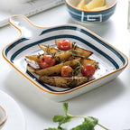 Ceramic Plate With Handle Nitori