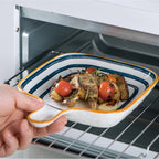 Ceramic Plate With Handle Nitori