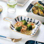 Ceramic Plate With Handle Nitori