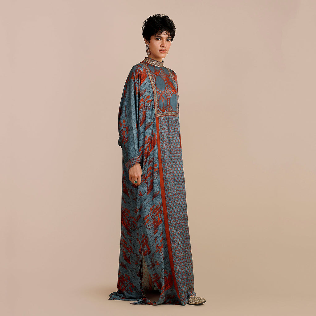 Cerulean Blue Kaftan | SATT