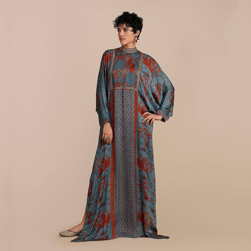 Cerulean Blue Kaftan | SATT