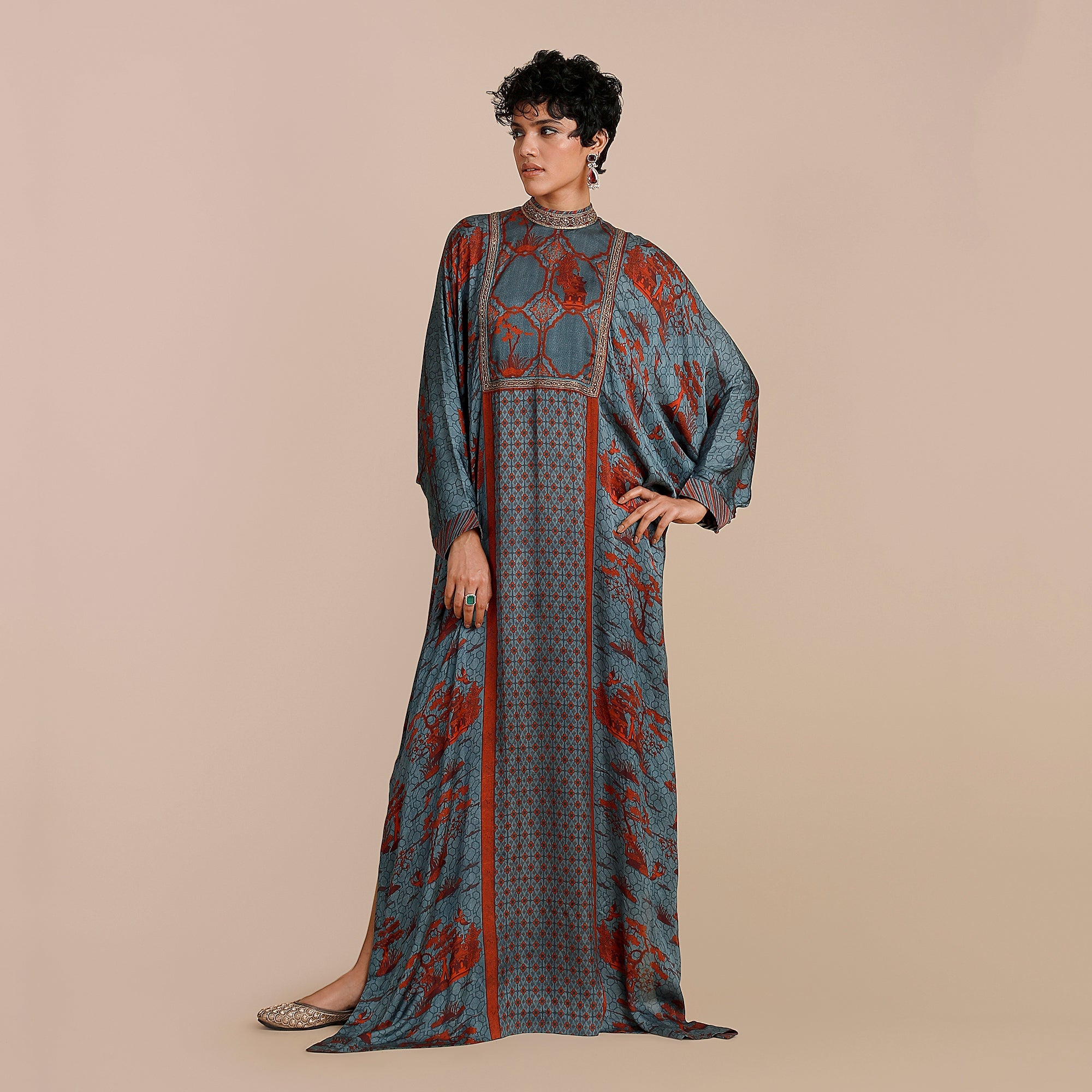 Cerulean Blue Kaftan | SATT