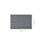 Charcoal Grey Placemat Set Of 6