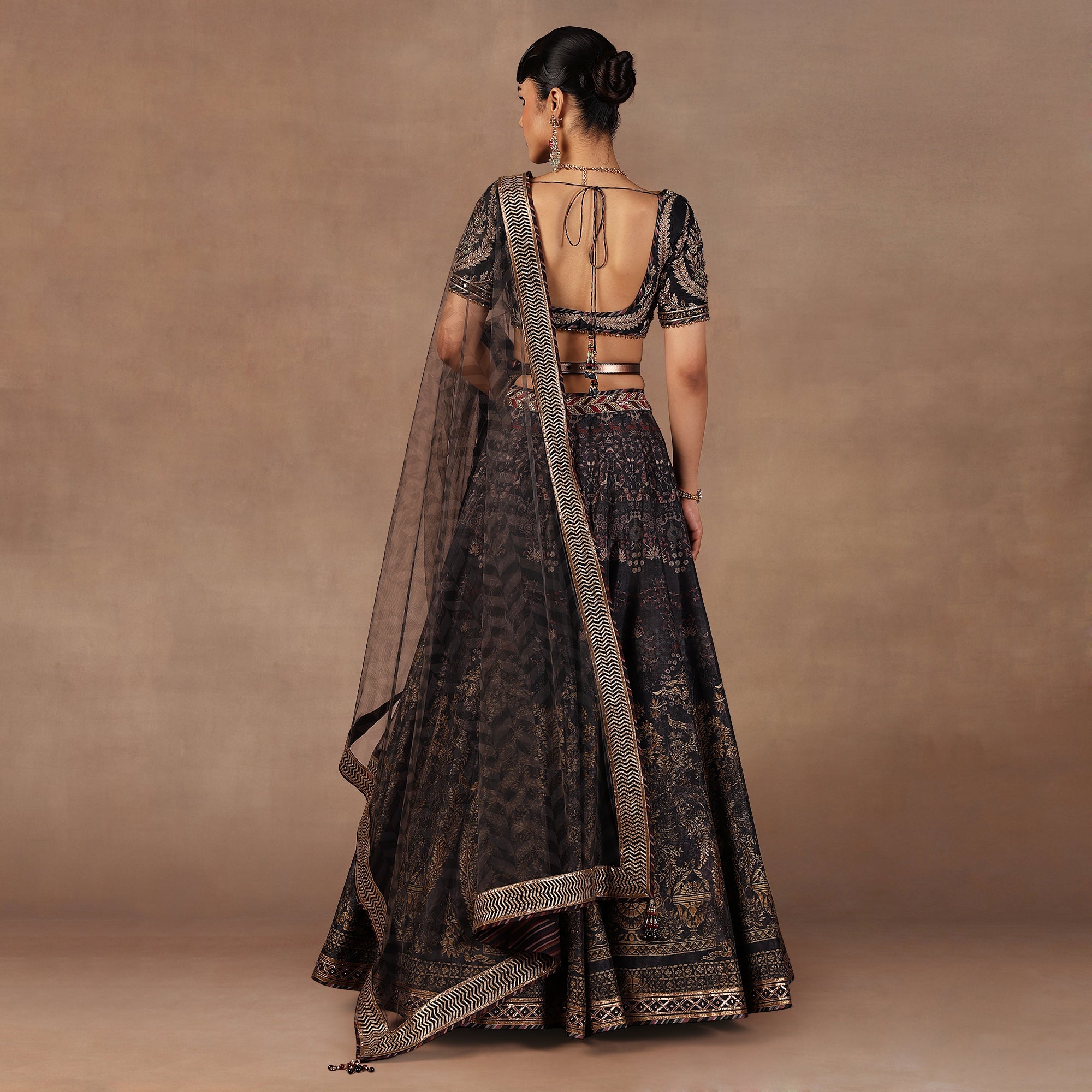 Charcoal Black Skirt Set | EAST