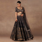 Charcoal Black Skirt Set | EAST