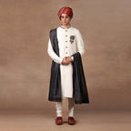 Charcoal Black Stole | MURAQQA