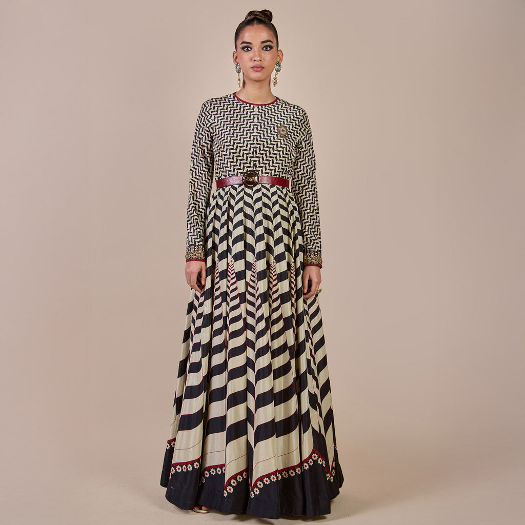 Chevron Anarkali | PANJ