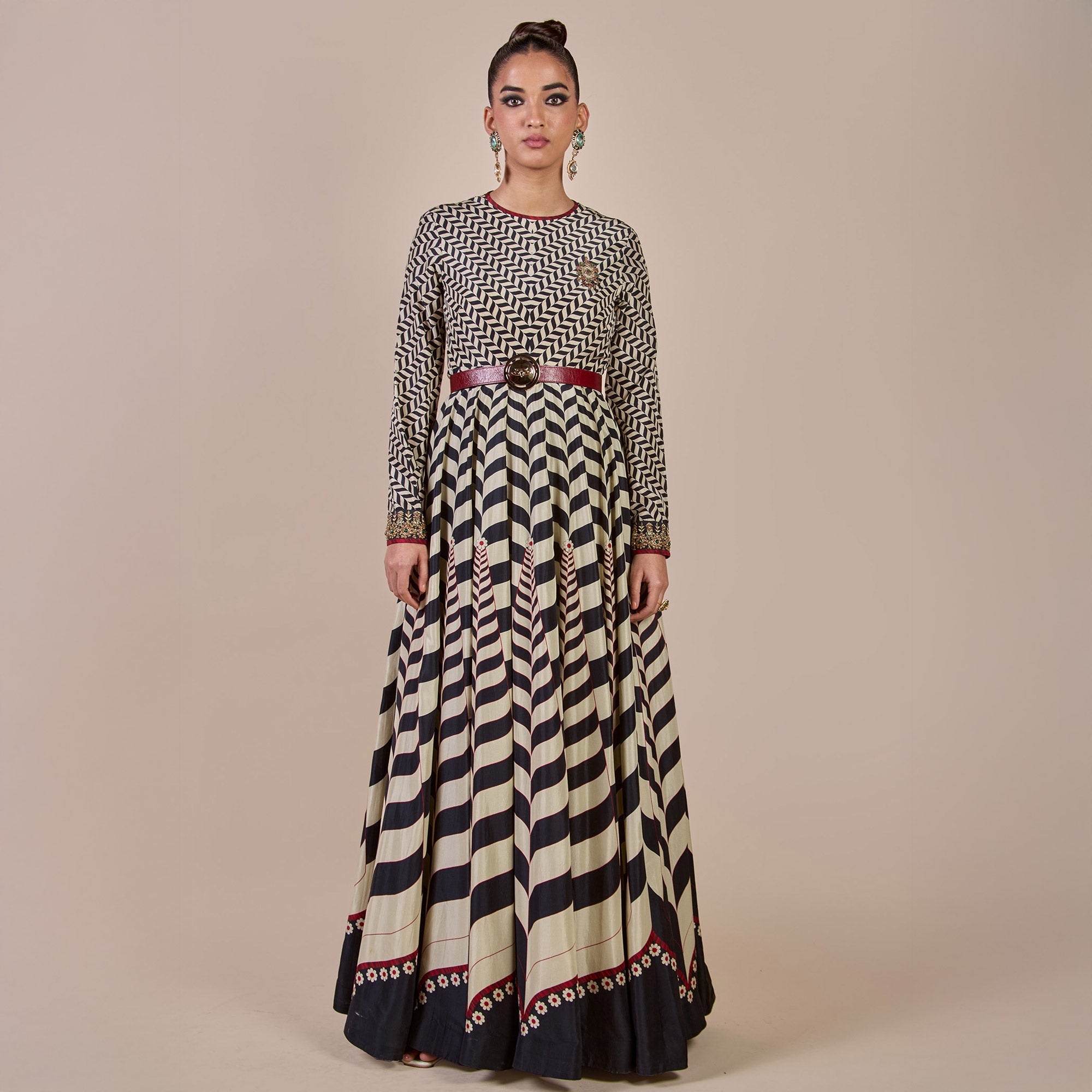 Chevron Anarkali | PANJ