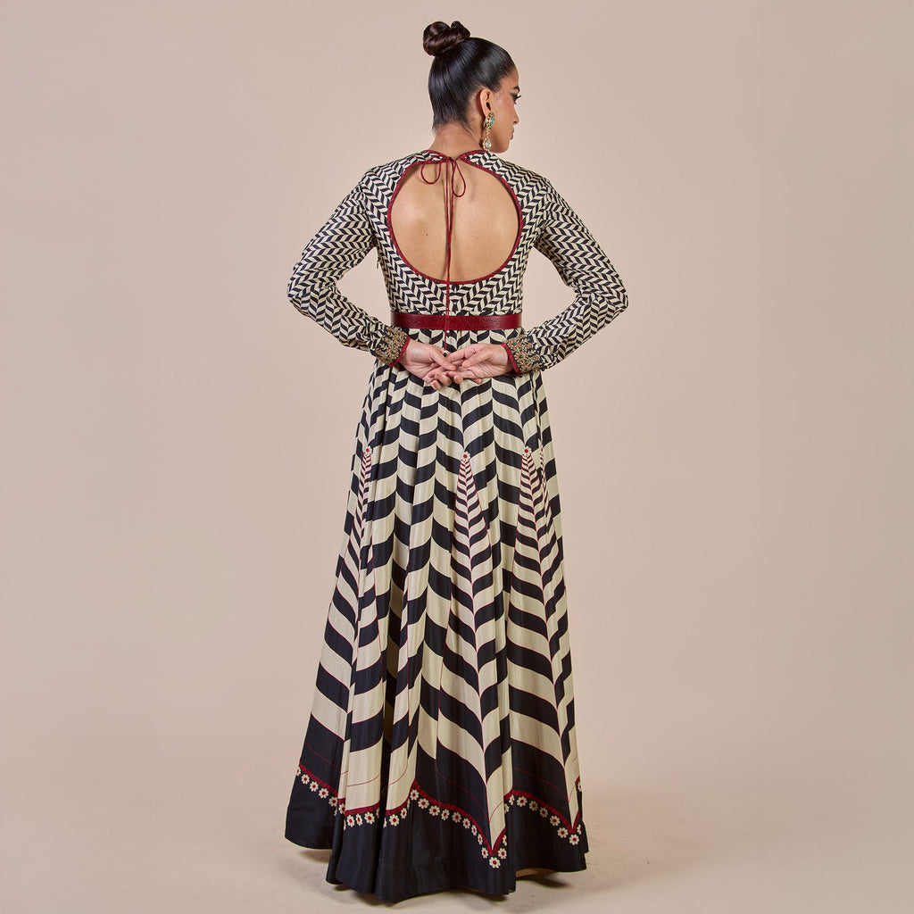 Chevron Anarkali | PANJ