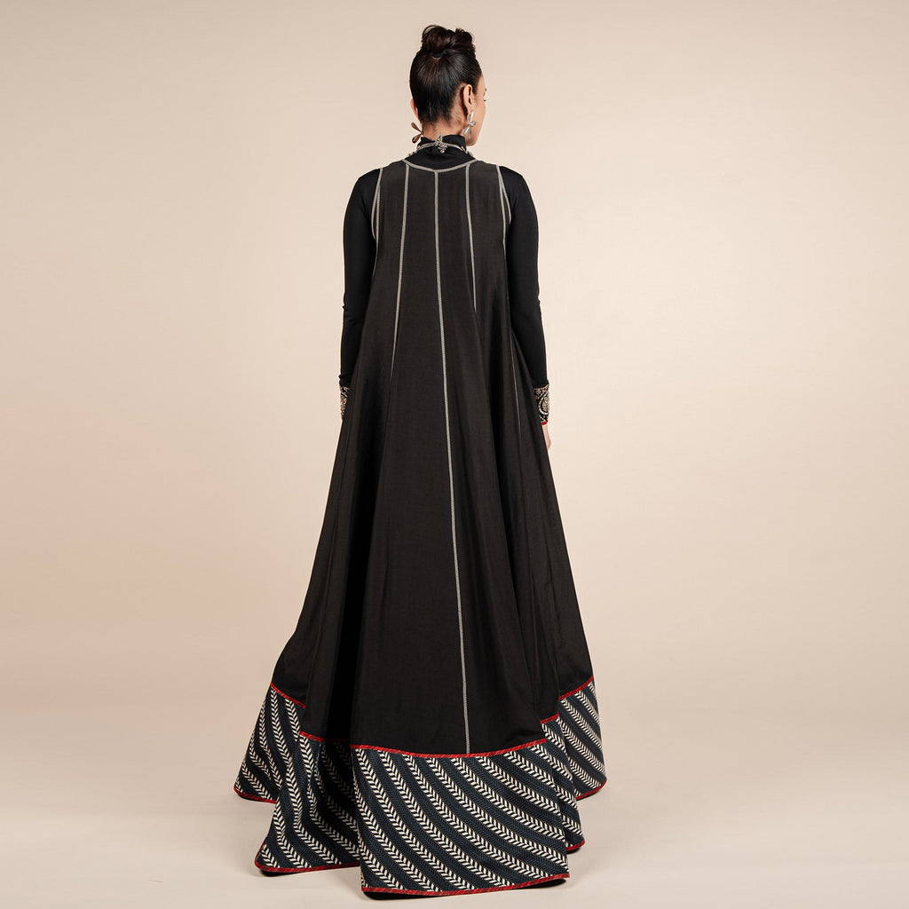 Chevron Anarkali Set | CHAR