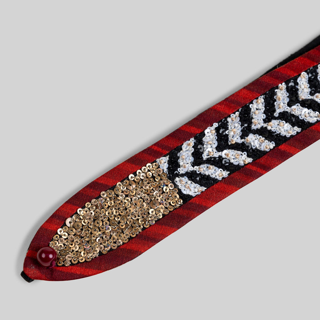 Chevron Embroidered Hairband