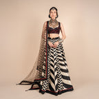 Chevron Godet Skirt Set | CHAR