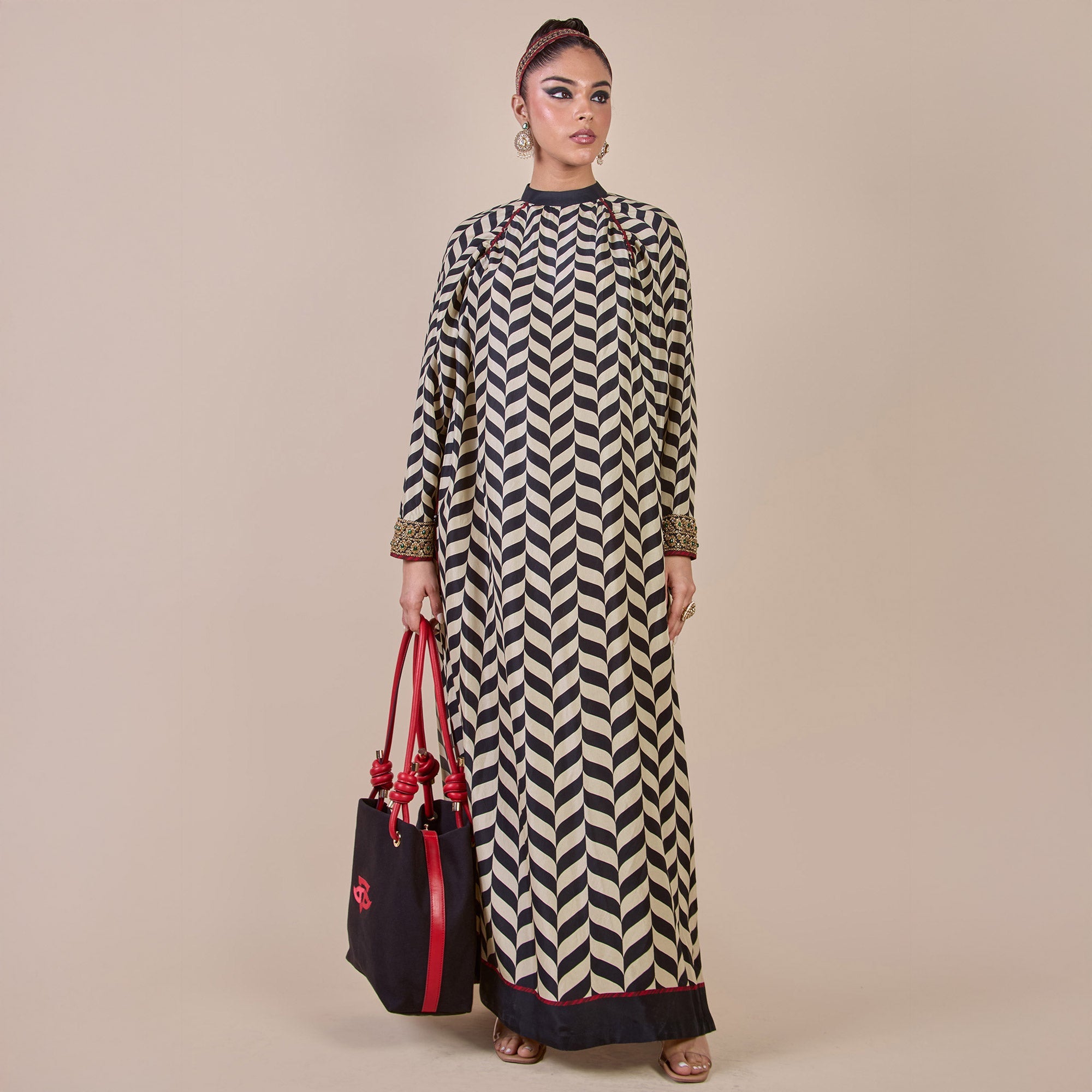 Chevron Kaftan | PANJ