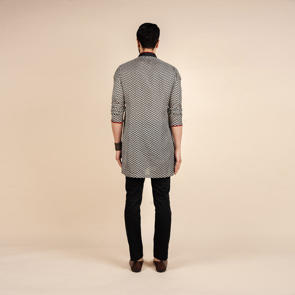 Chevron Kurta | CHAR
