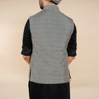 Chevron Nehru Jacket | CHAR