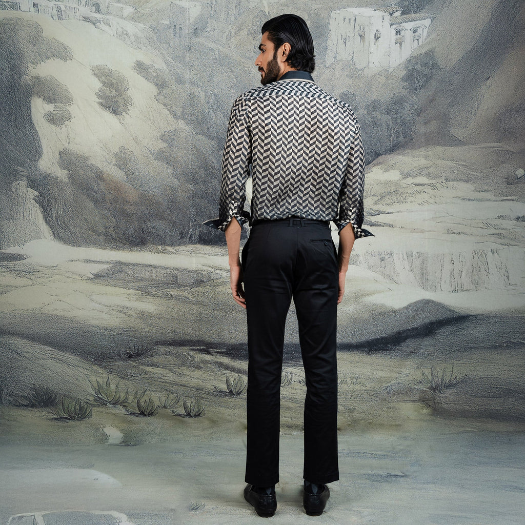 Chevron Ombre Shirt | CHAR