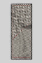 Chevron Printed Woollen Scarf