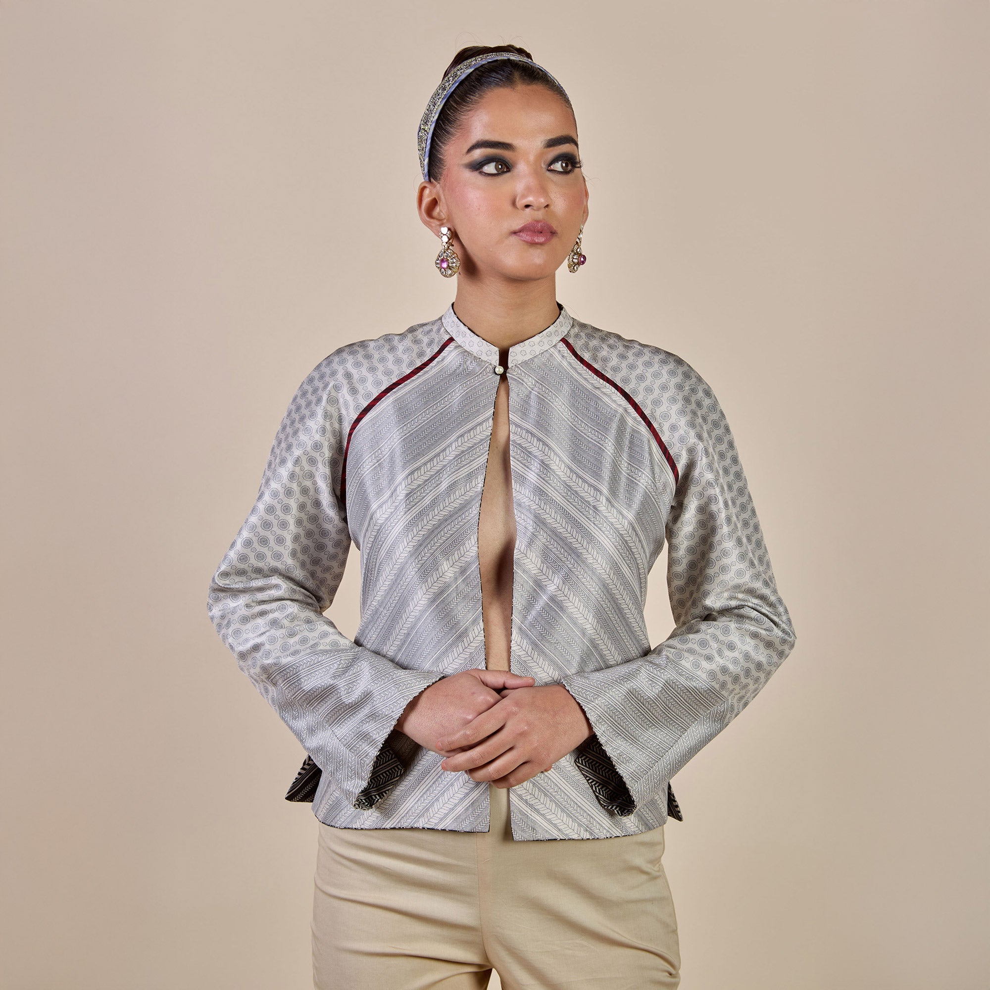 Chevron Reversible IKA Jacket | PANJ