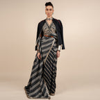 Chevron Reversible IKA Jacket | CHAR