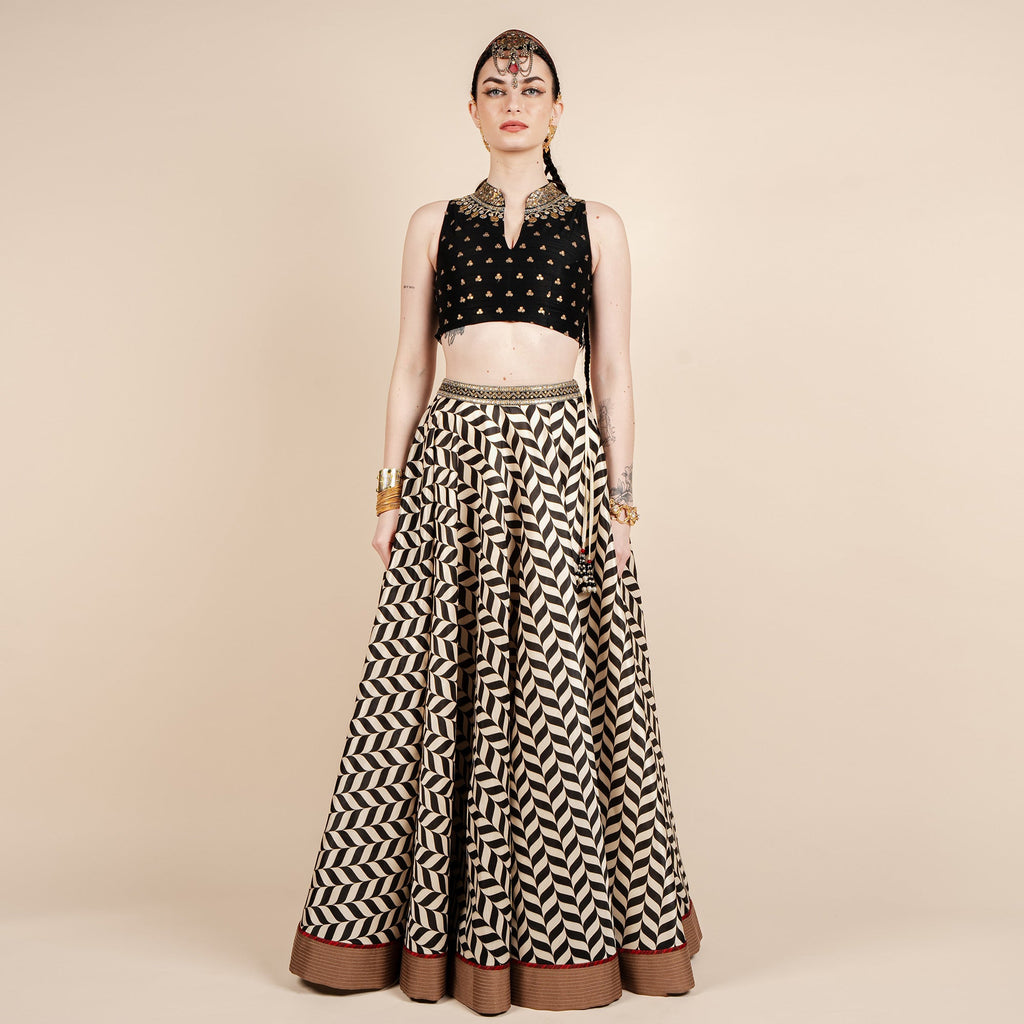 Chevron Skirt Set | CHAR