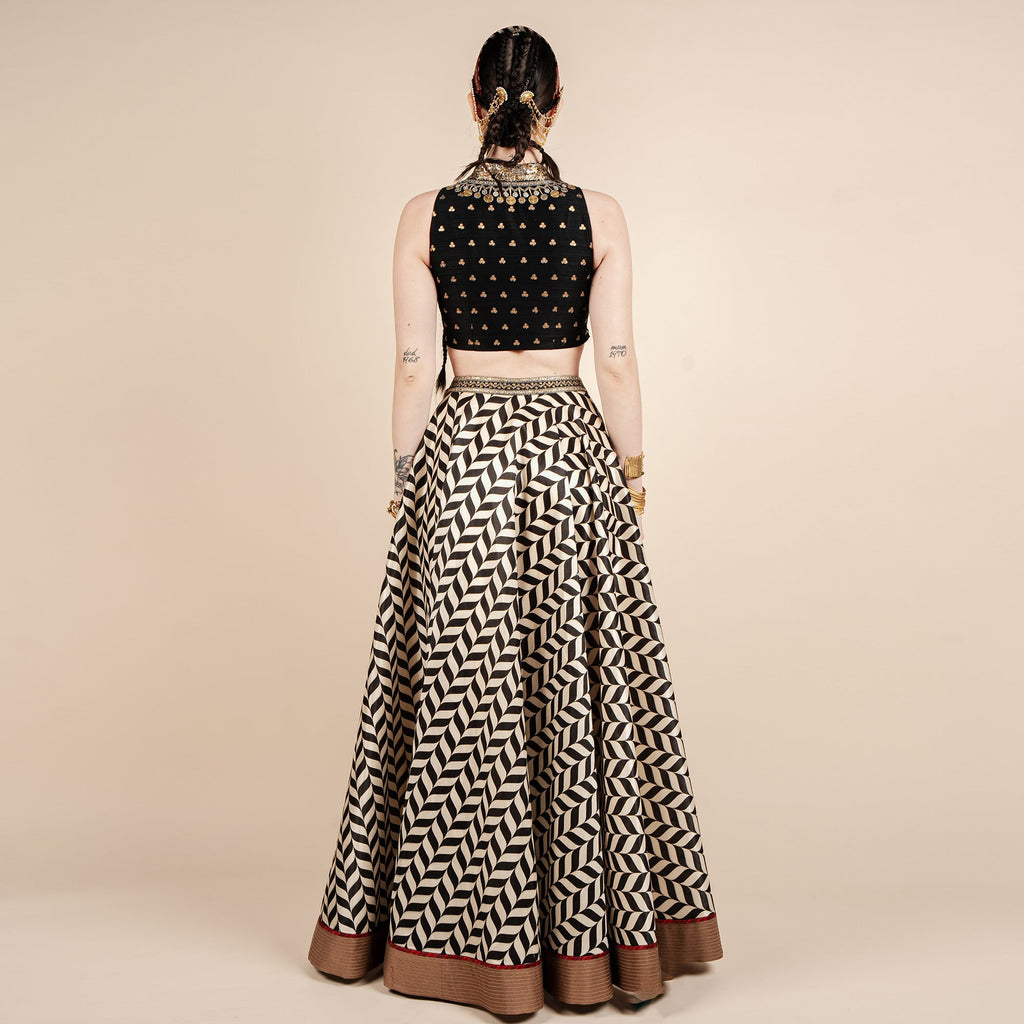 Chevron Skirt Set | CHAR