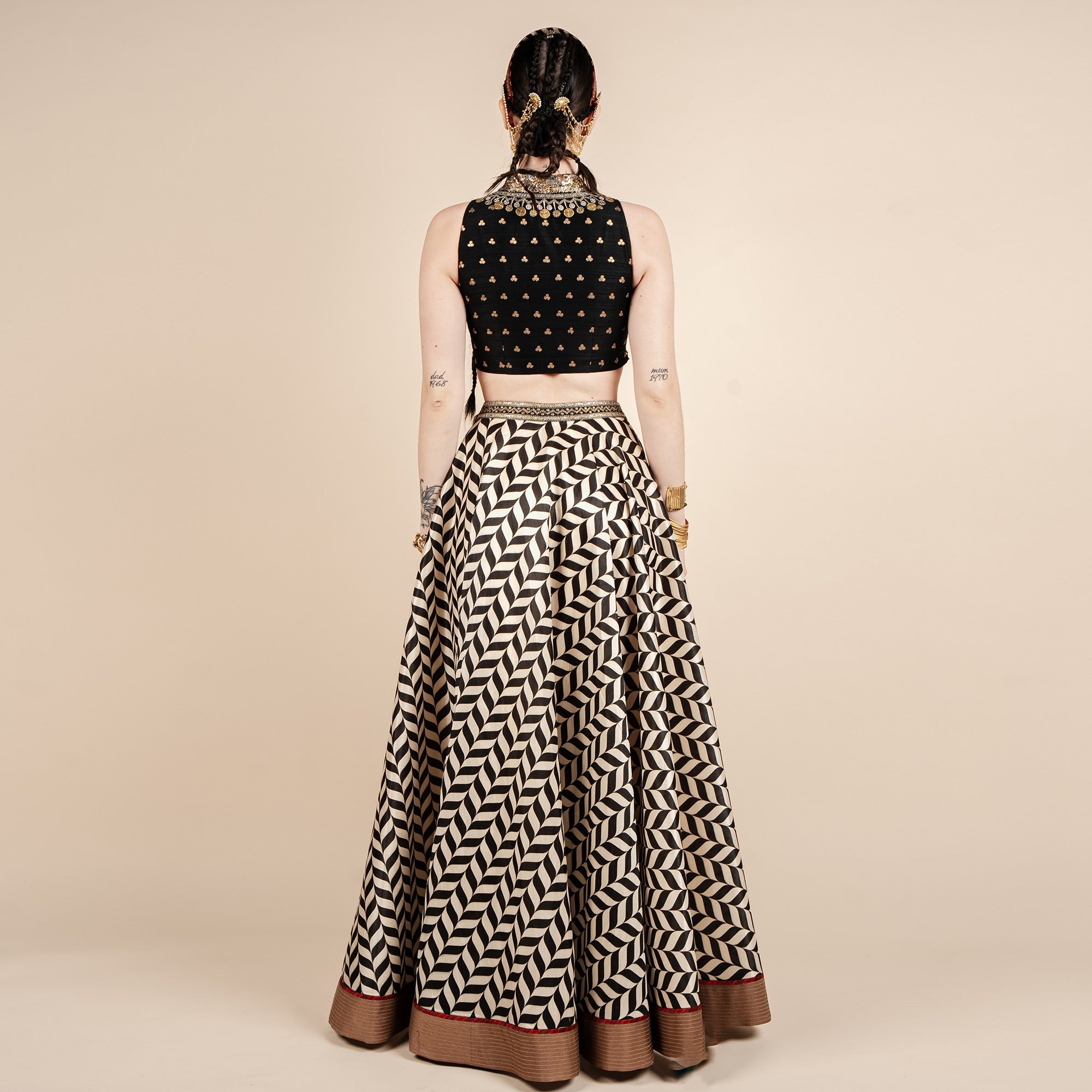 Chevron Skirt Set | CHAR