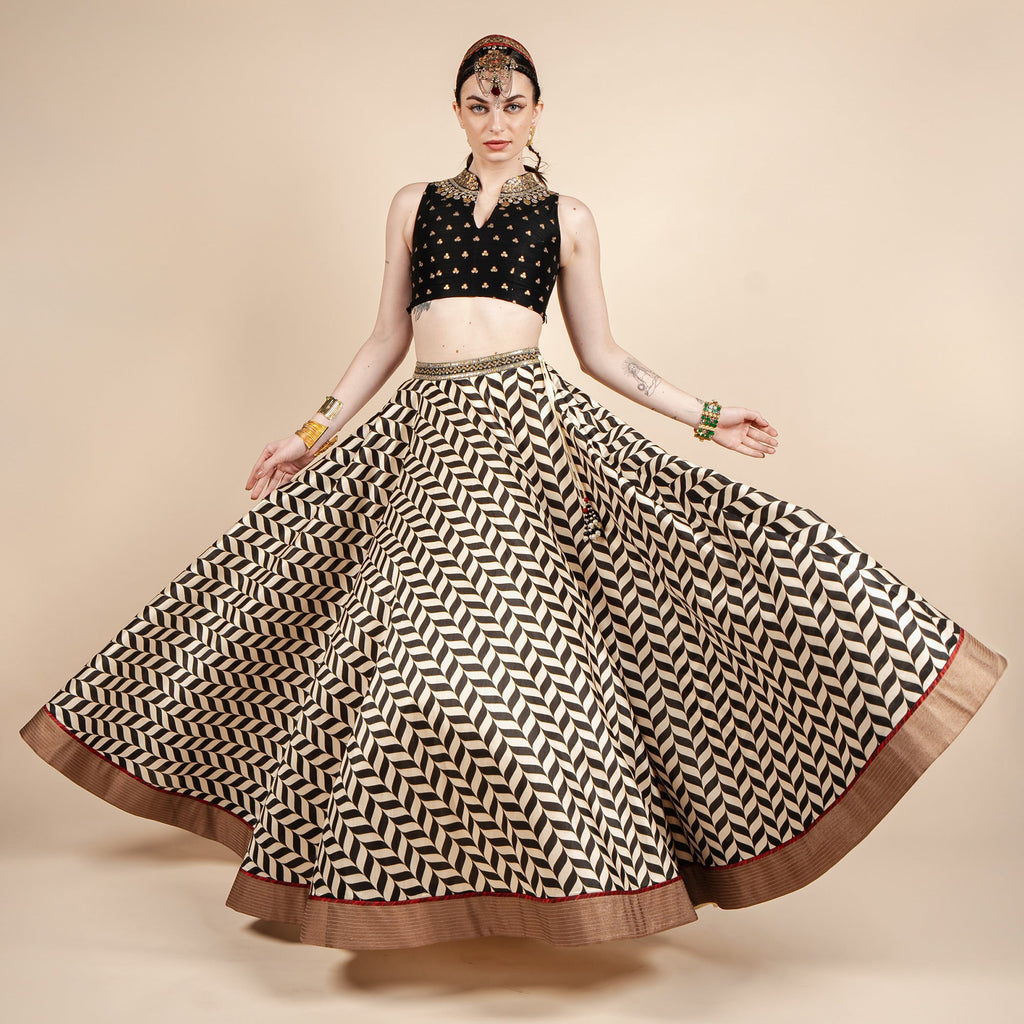 Chevron Skirt Set | CHAR