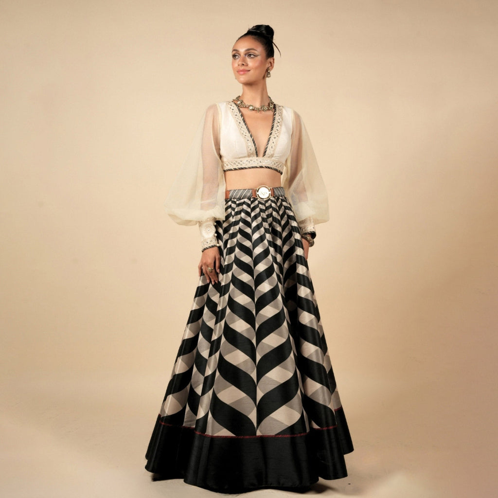 Chevron Skirt Set | CHAR