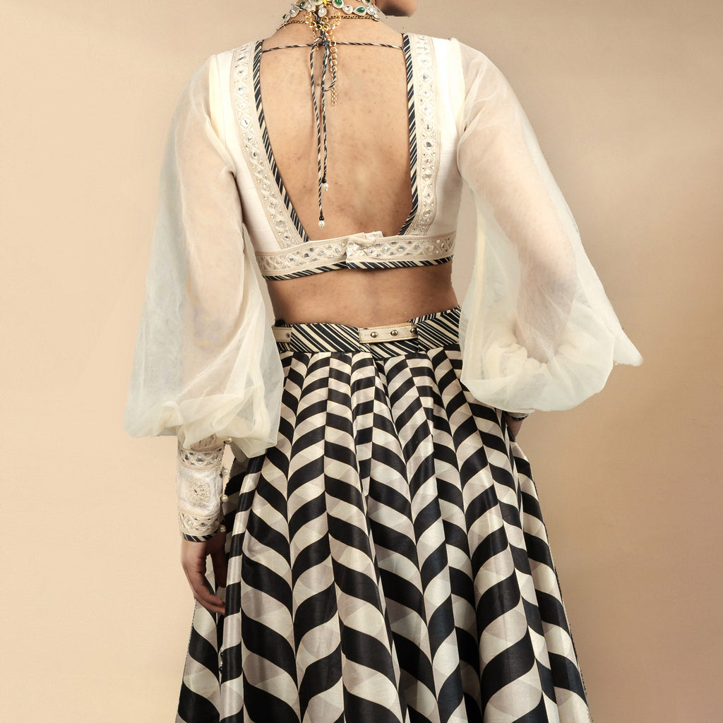 Chevron Skirt Set | CHAR