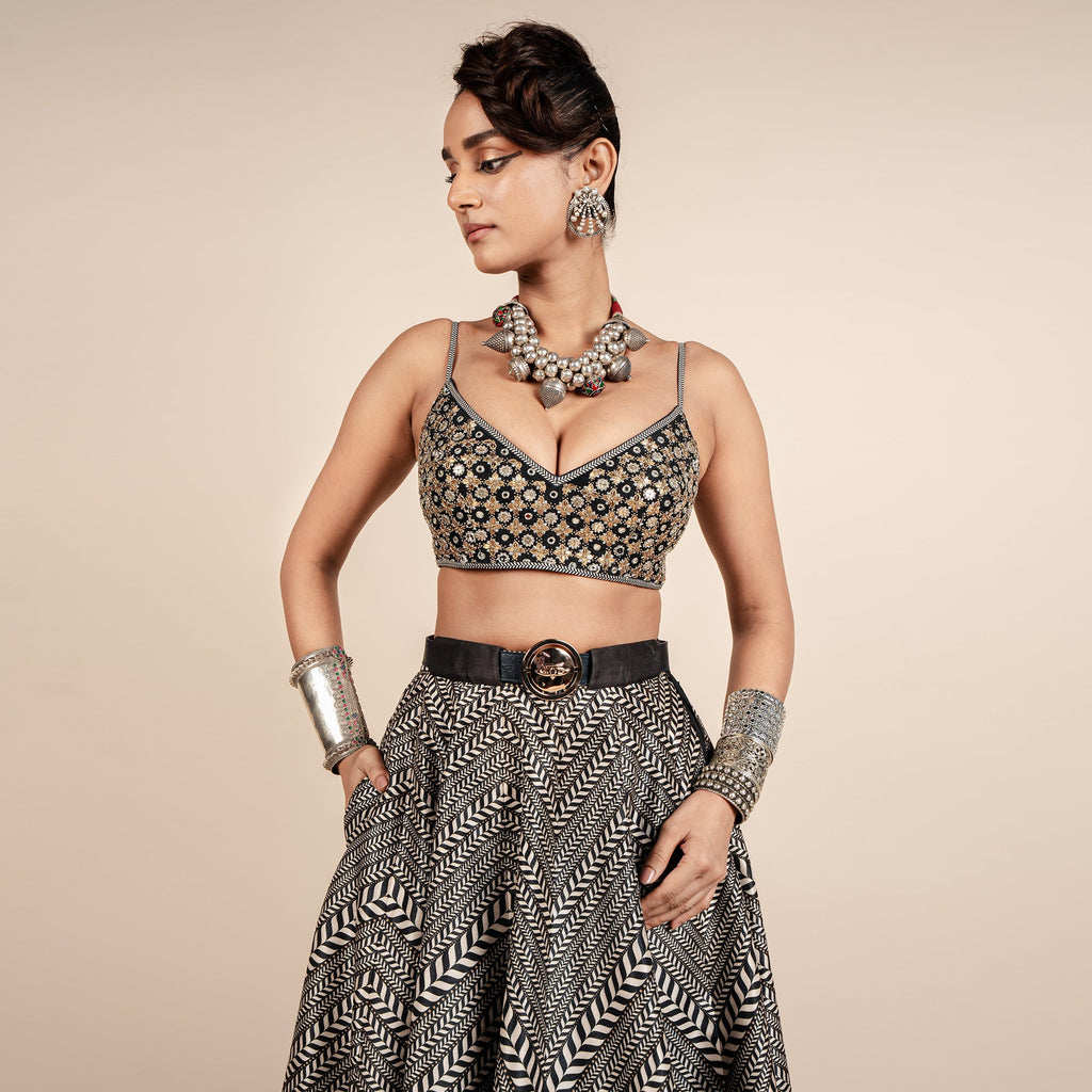 Chevron Skirt Set | CHAR