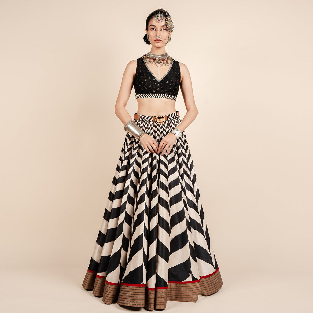 Chevron Skirt Set | CHAR