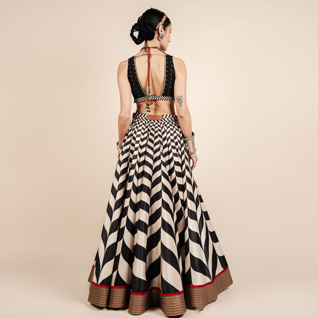 Chevron Skirt Set | CHAR