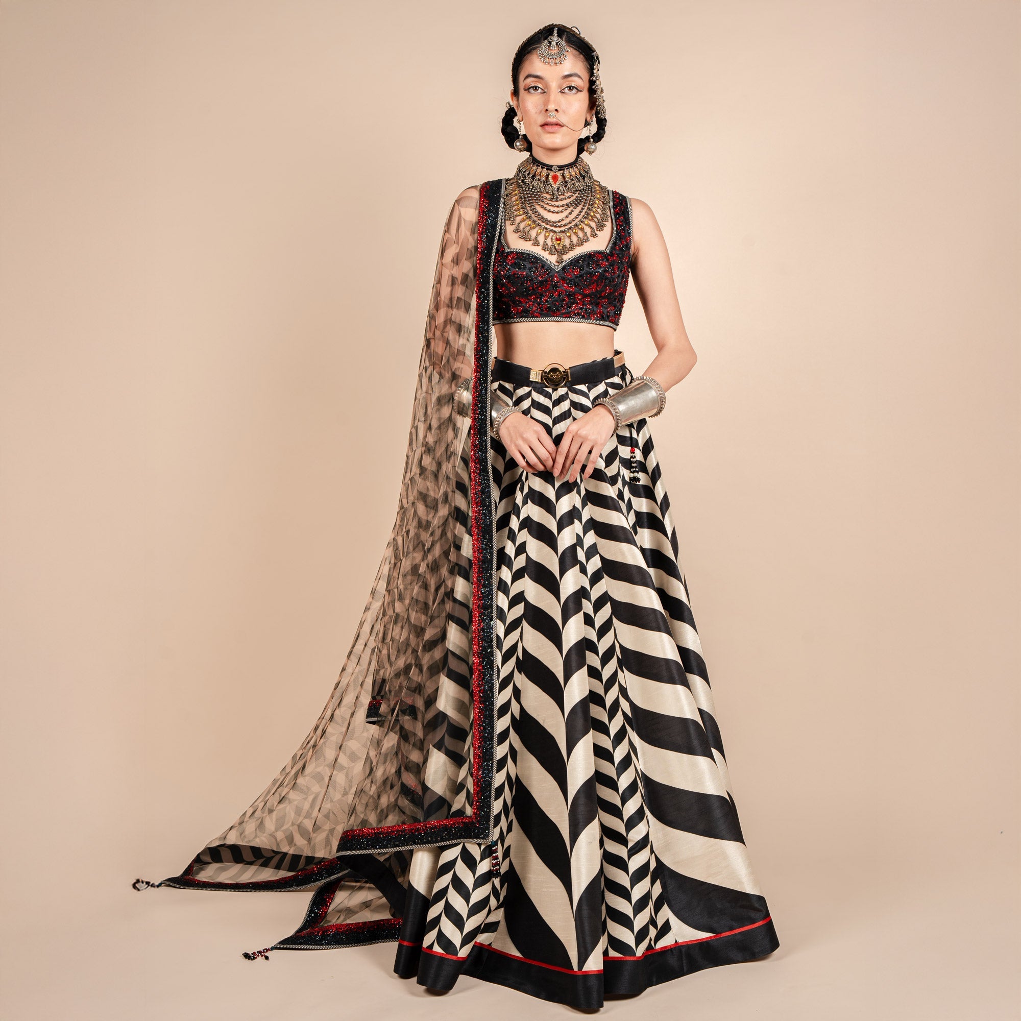 Chevron Stole | CHAR