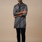 Chevron Striped Kurta | PANJ