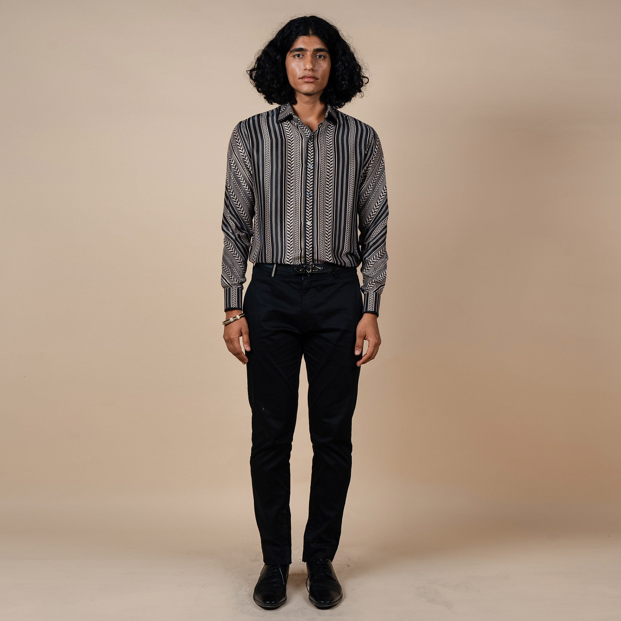 Chevron Stripes Shirt | PANJ