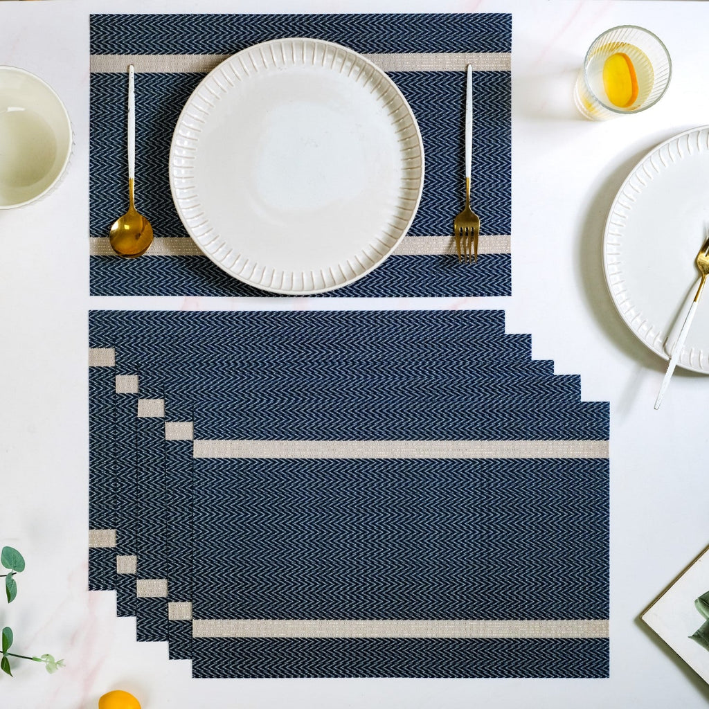 Chevron Table Mat Set Of 6