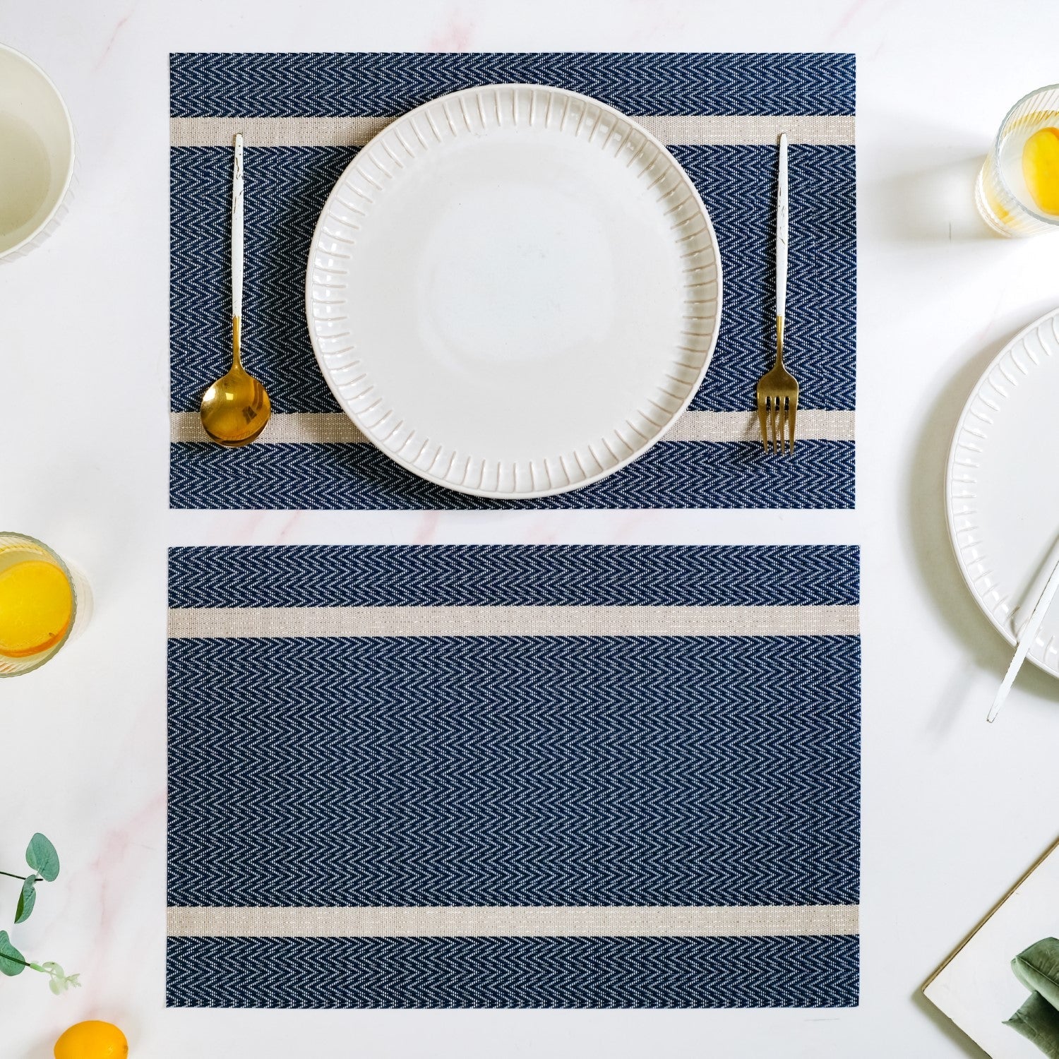 Chevron Table Mat Set Of 6