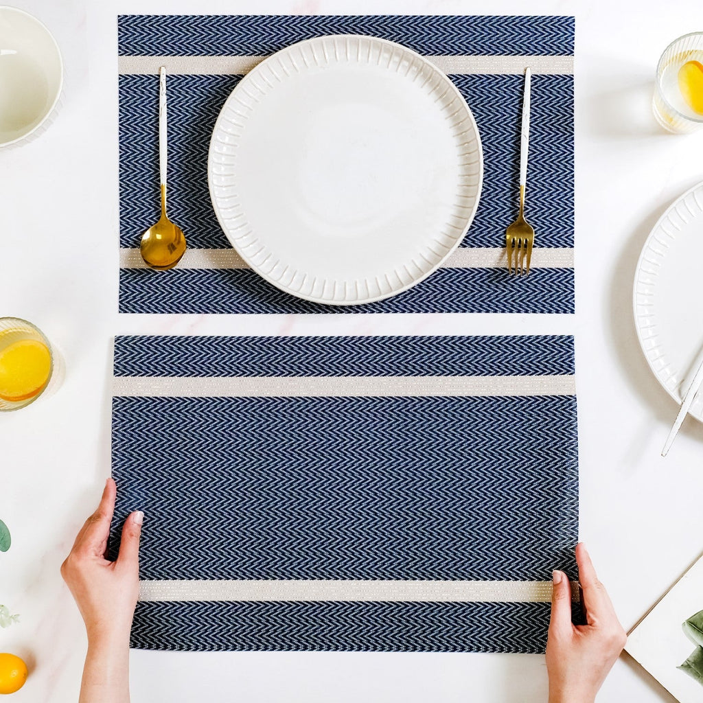 Chevron Table Mat Set Of 6