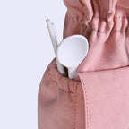Chic Pink Drawstring Bottle Holder