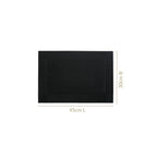 Classic Black Table Mat Set Of 6